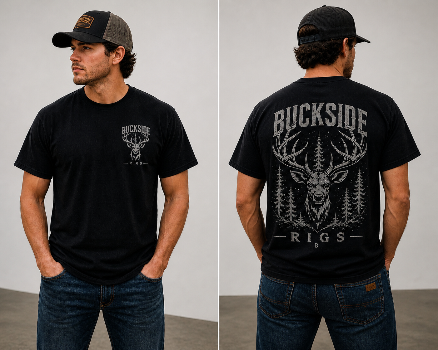 Backwoods Antler Tee