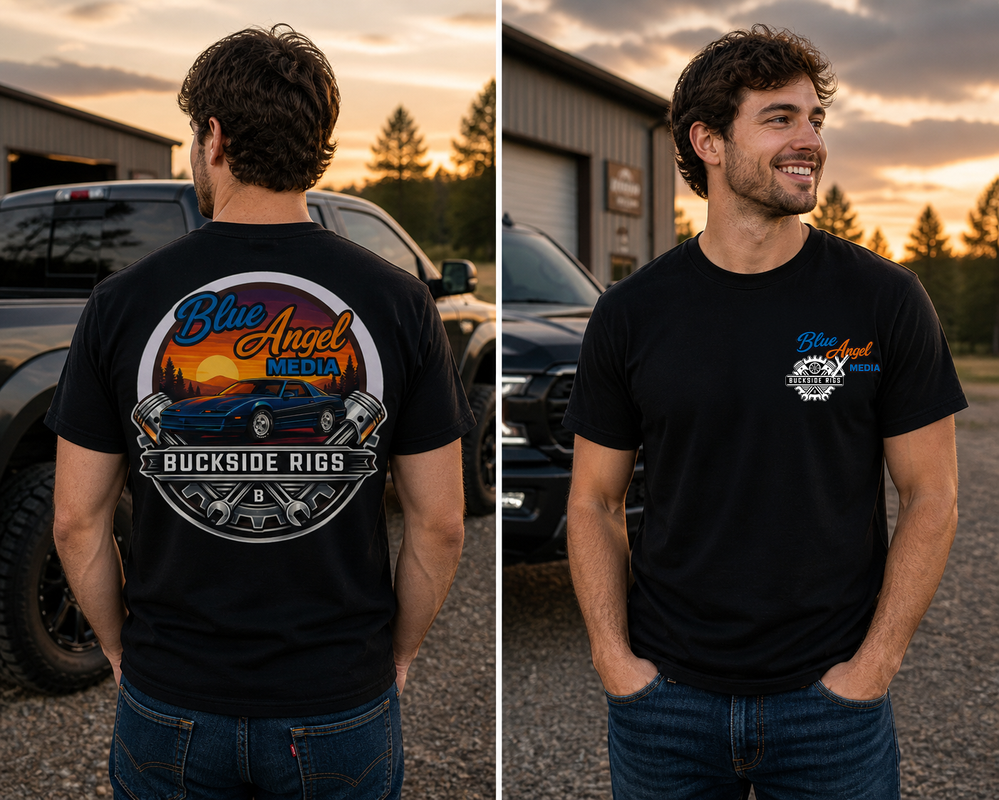 Blue Angel X Buckside Collab Tee