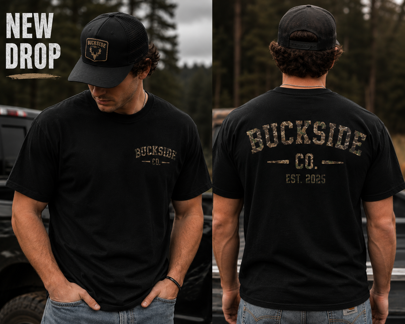 Midnight Timber Tee
