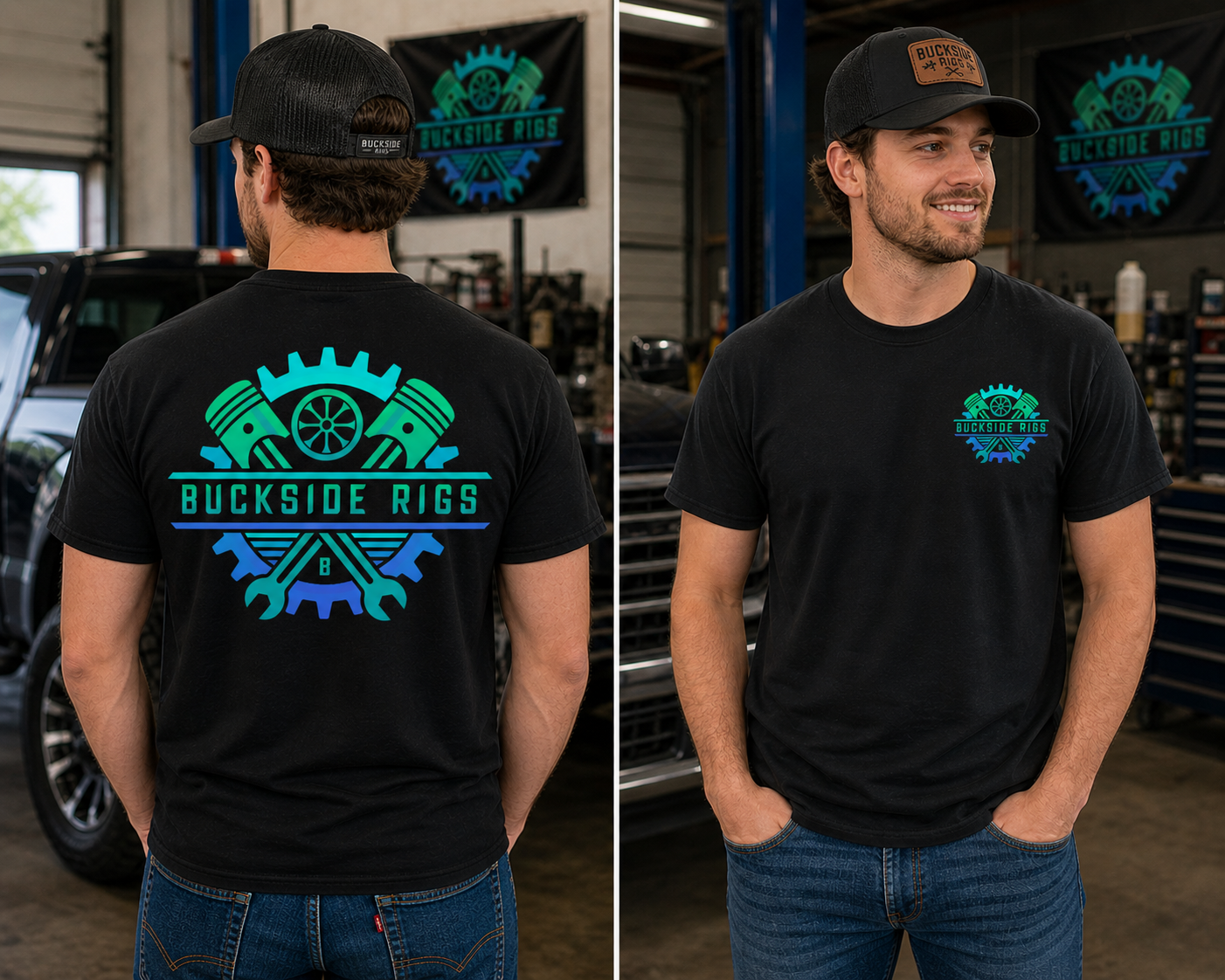 Buckside Rigs Signature Tee