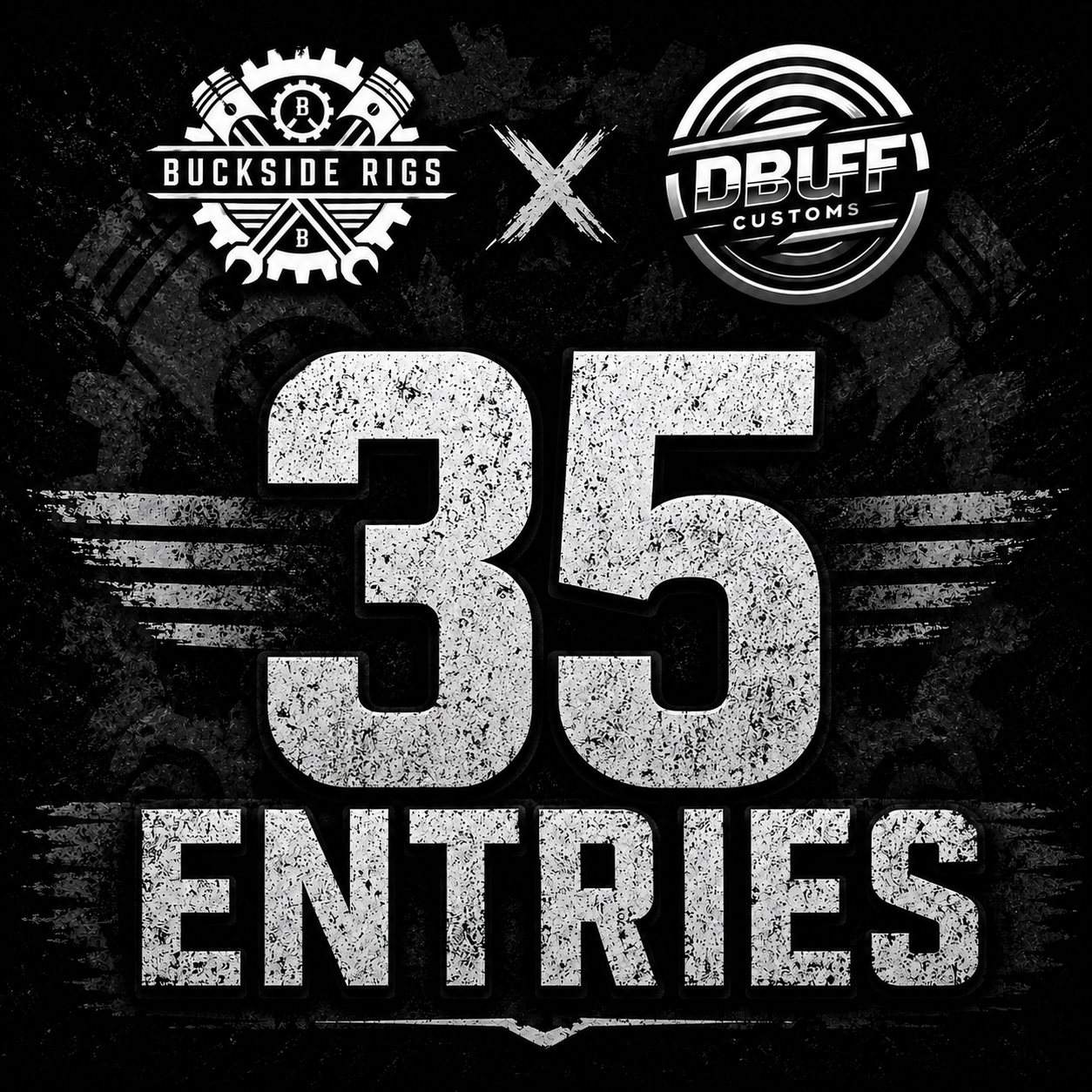 35 Giveaway Entries