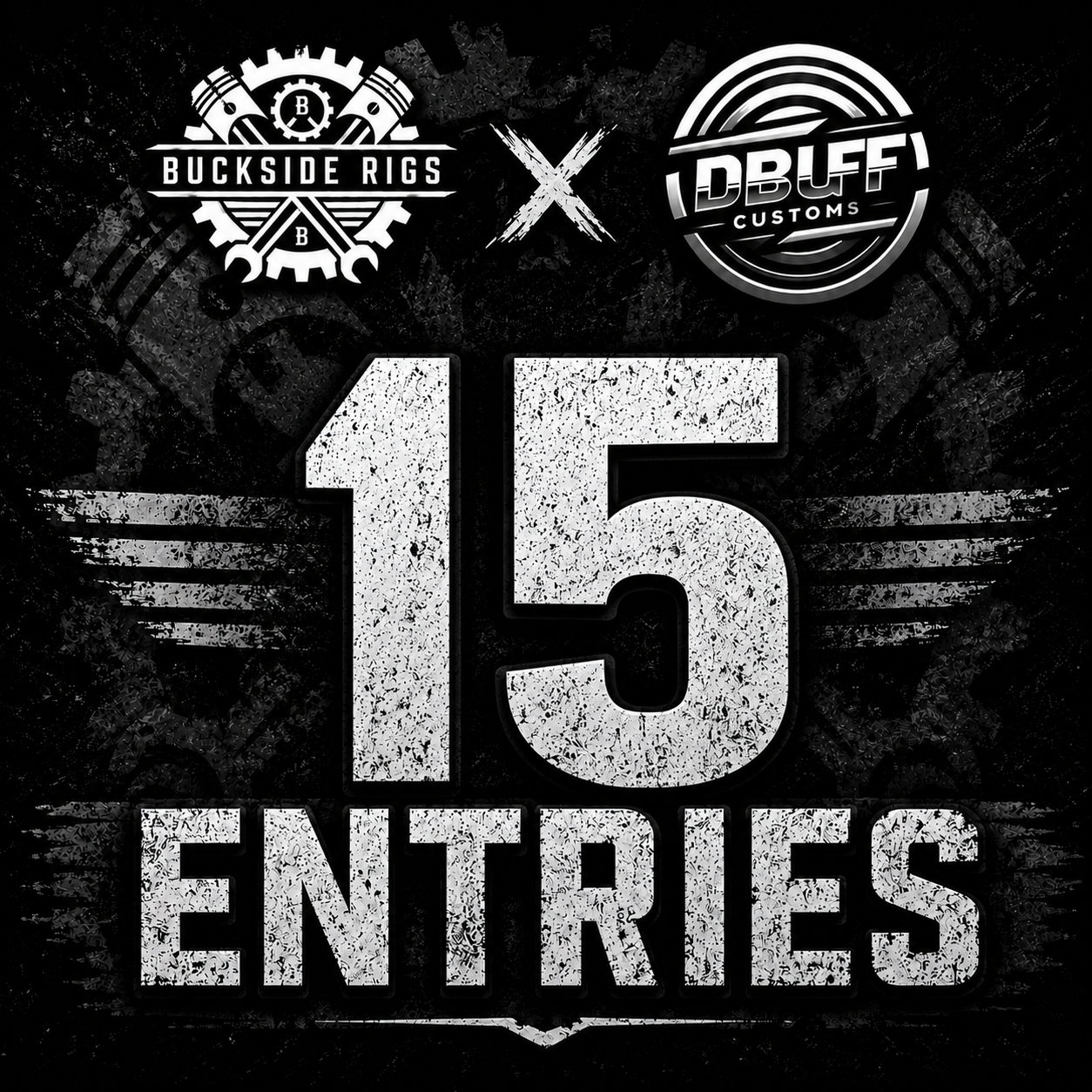 15 Giveaway Entries