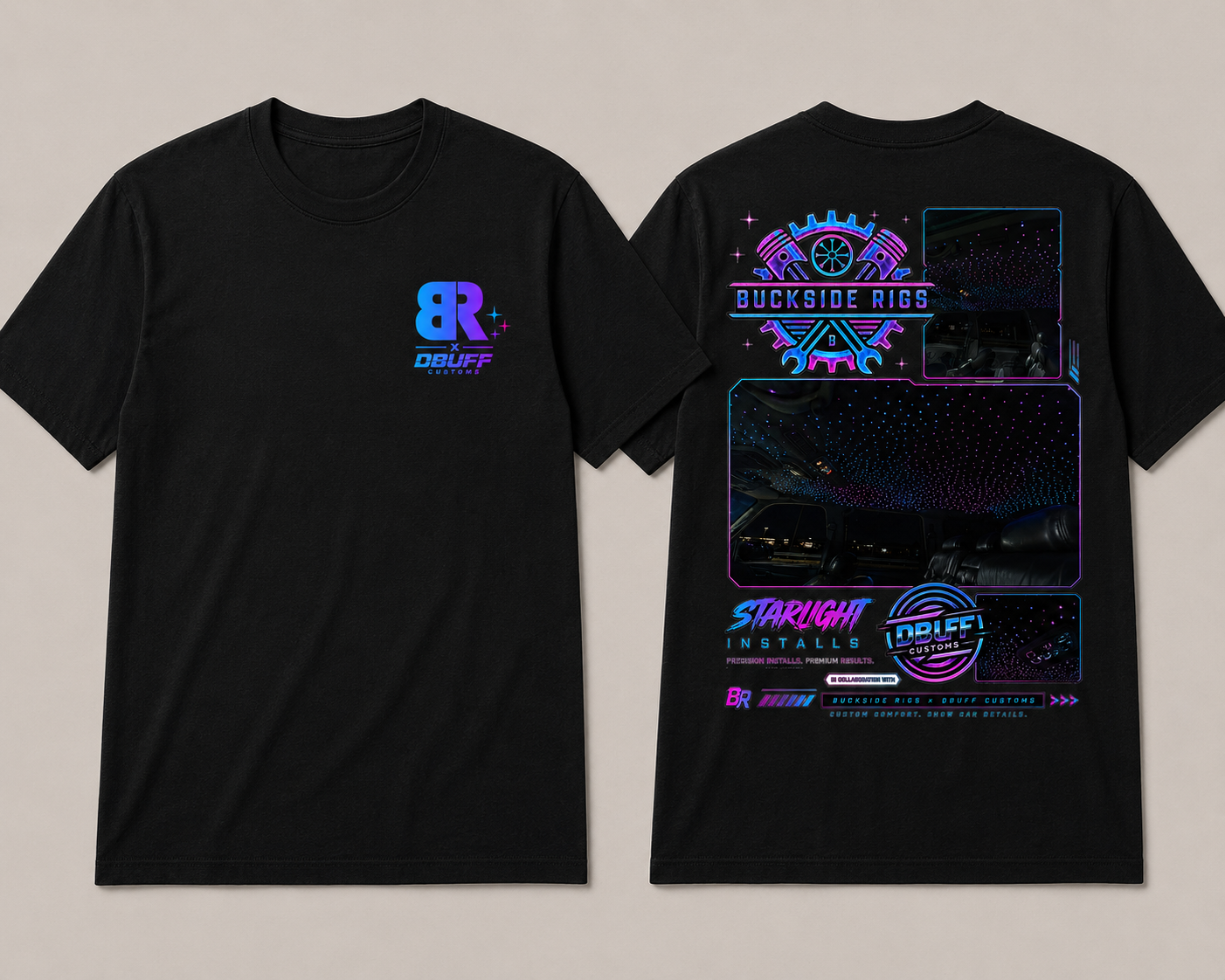 Buckside X DBuff Tee