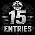 15 giveaway entries