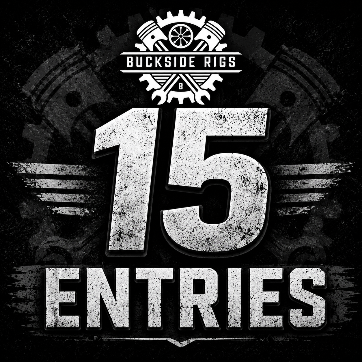 15 giveaway entries