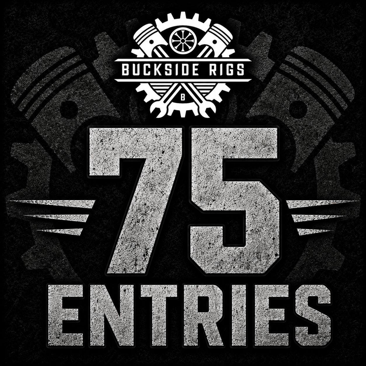 75 giveaway entries