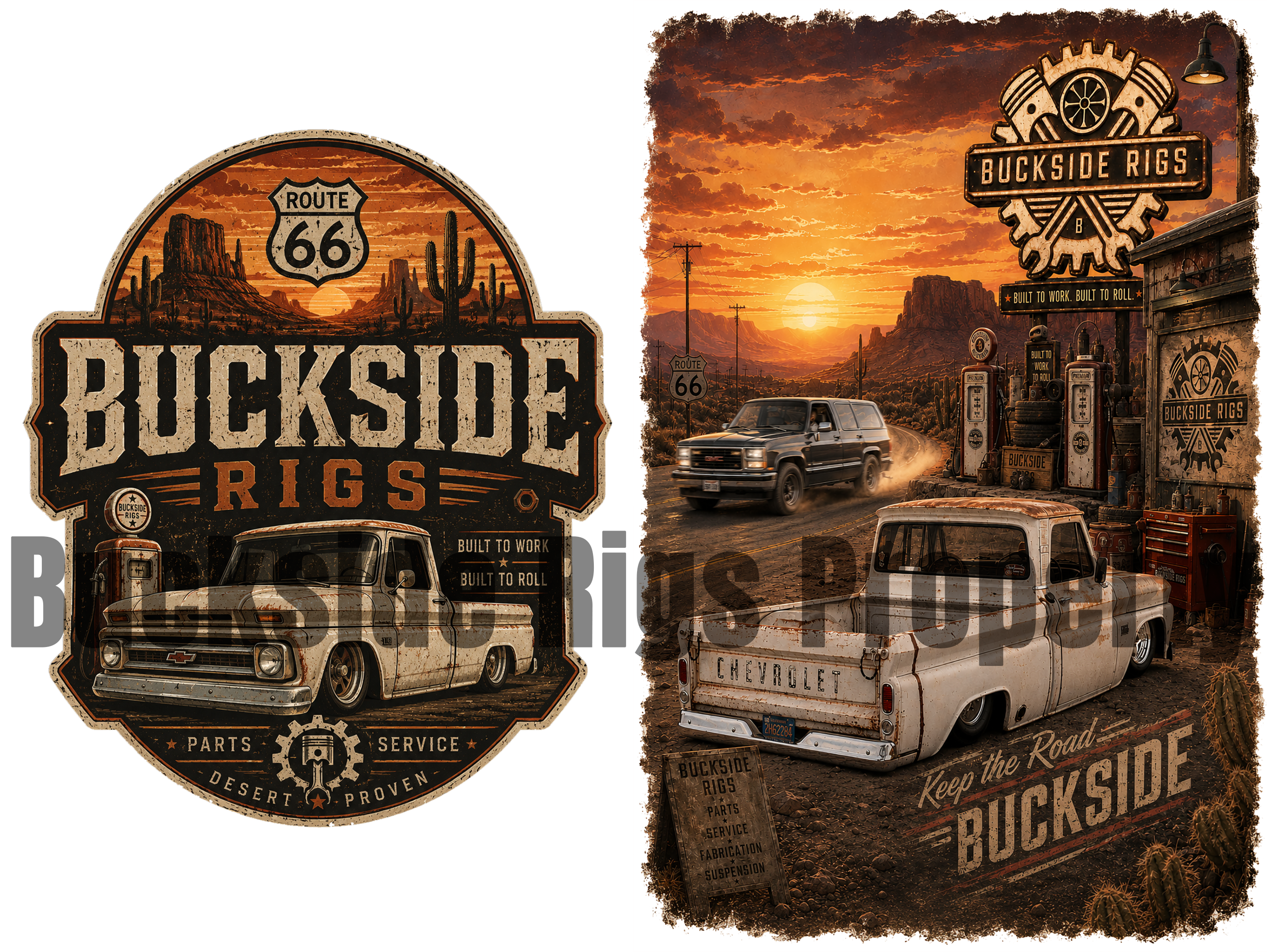 Route 66 Tee